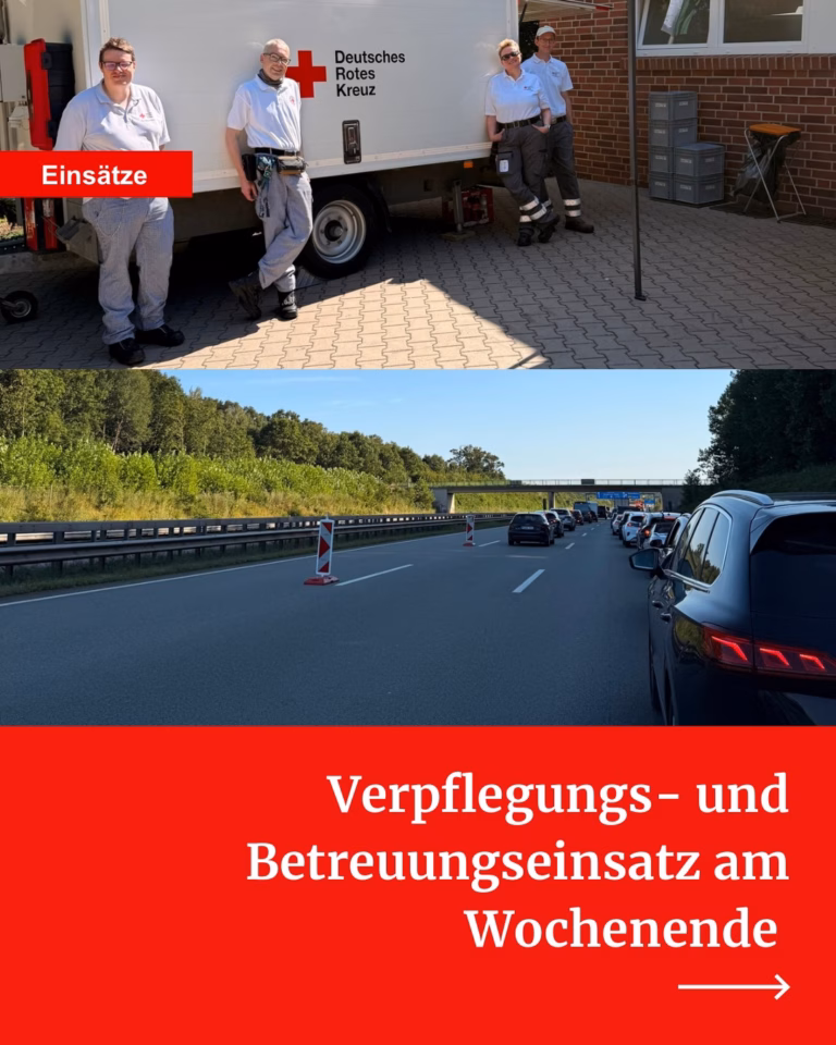 Am Samstag wurden wir zu einem Betreuungseinsatz auf…