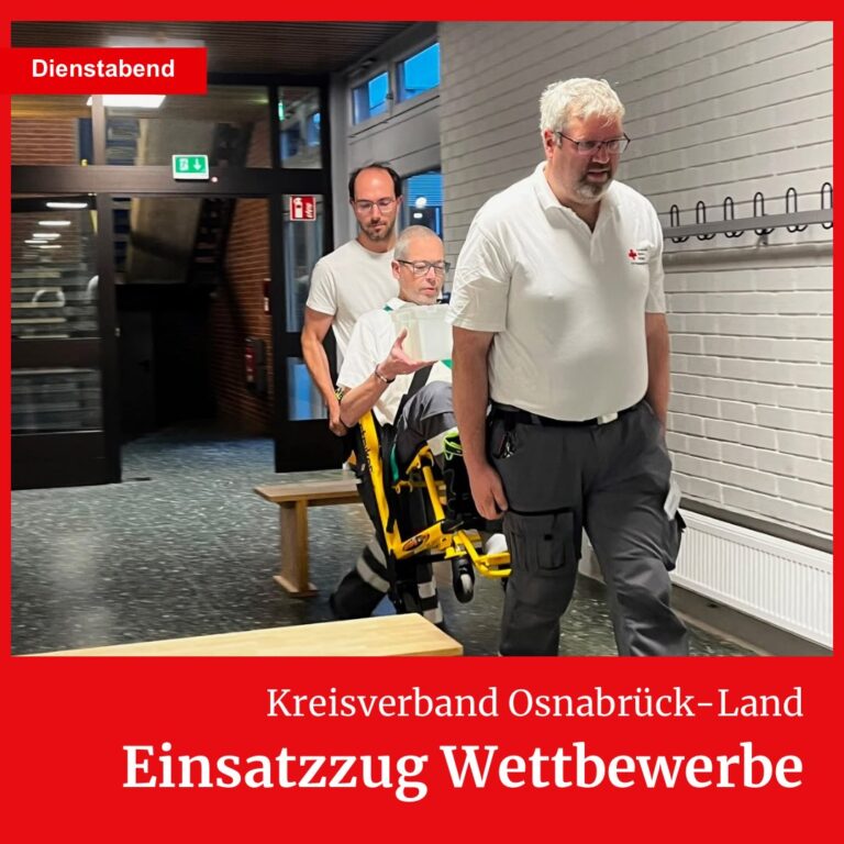 Am letzten Dienstag stand der Dienstabend „Einsatzzug Wettbewerbe“…