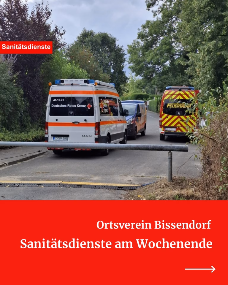 Am letzten Wochenende standen gleich 2 Sanitätsdienste auf…