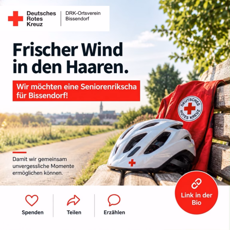 🚲 Wir sammeln für eine Rikscha! Wir möchten…