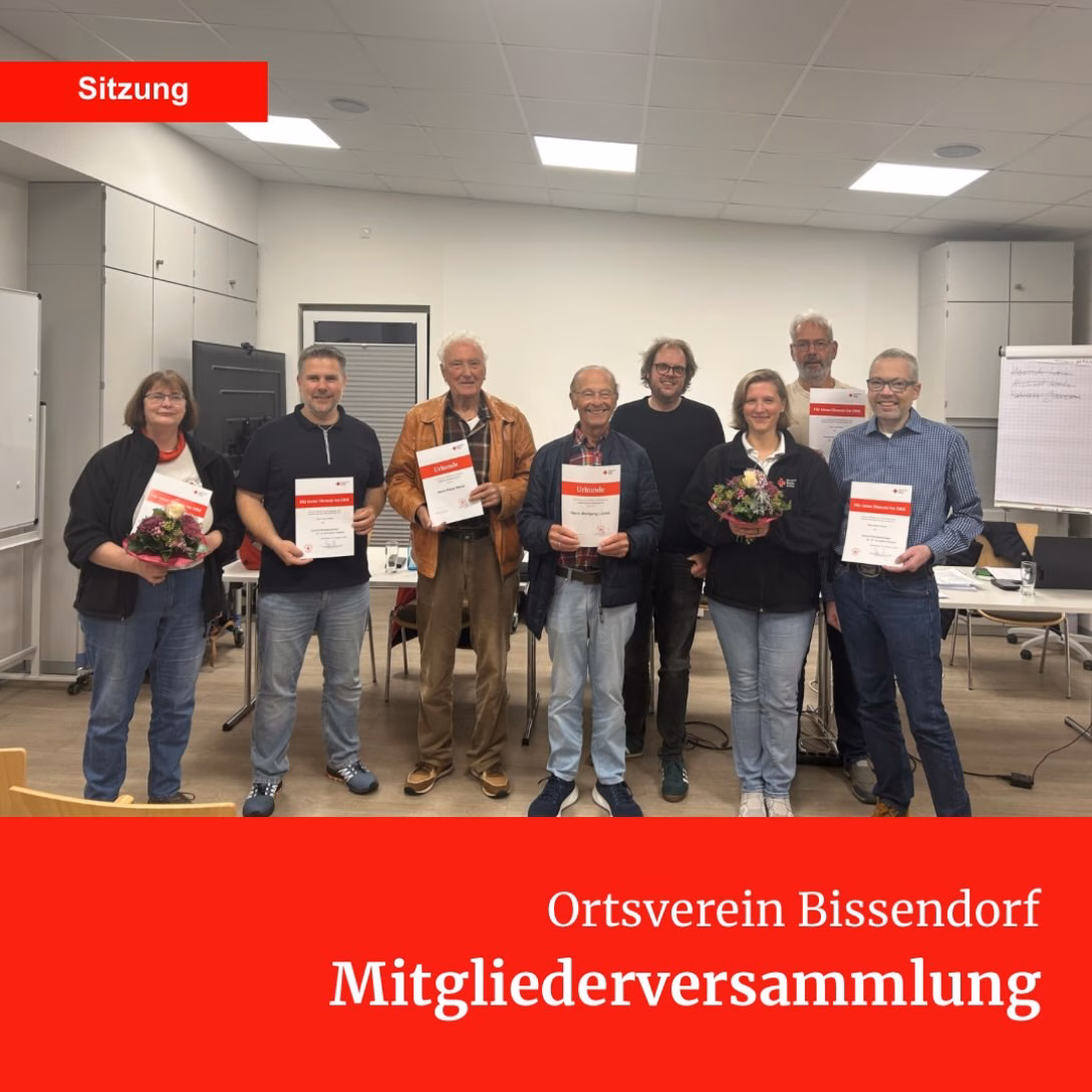 Am gestrigen Samstag fand die jährliche Mitgliederversammlung des Ortsvereins statt.…